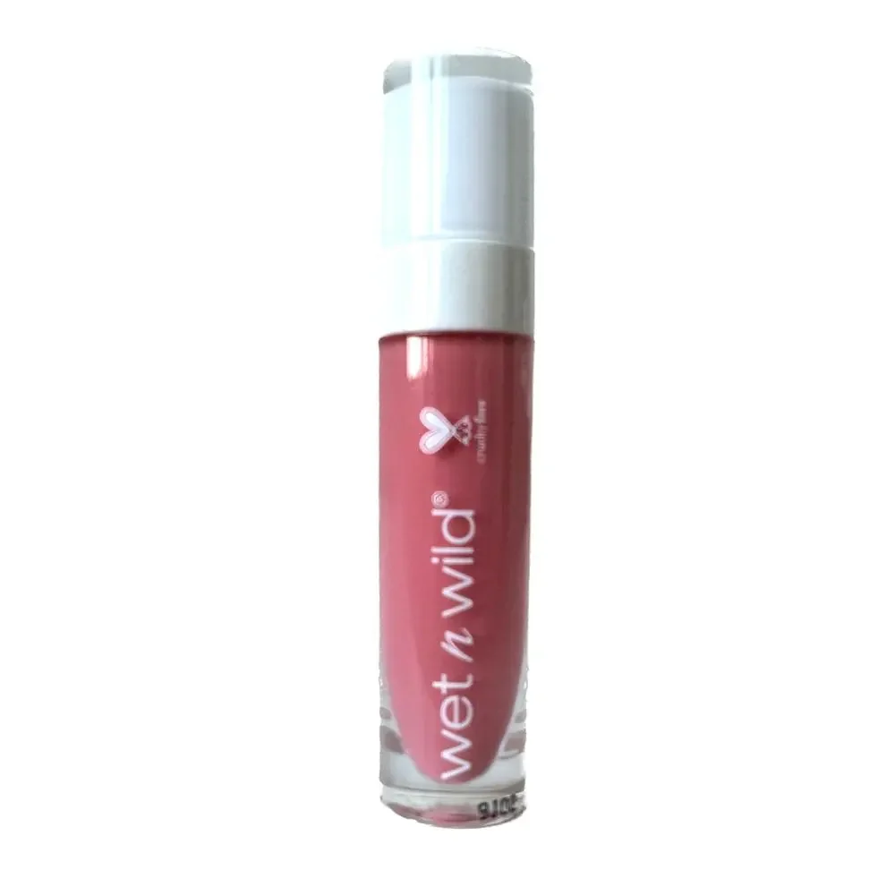 New Wet N Wild High-Shine Liquid Lipstick Pink Peach Stole My Look